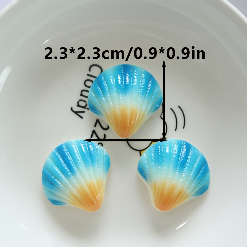 Marine Aquarium Japan - 10pcs 23x23mm 수지 해양 생물 DIY