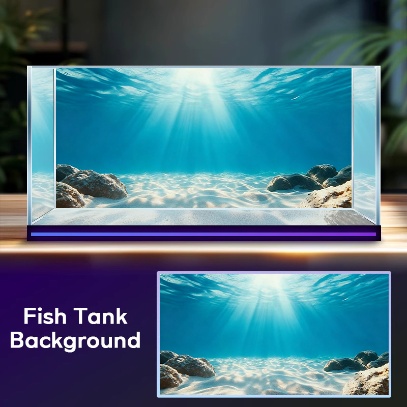 Aquarium Marine Sand - 푸른 바다 투명 모래, 어항 배경