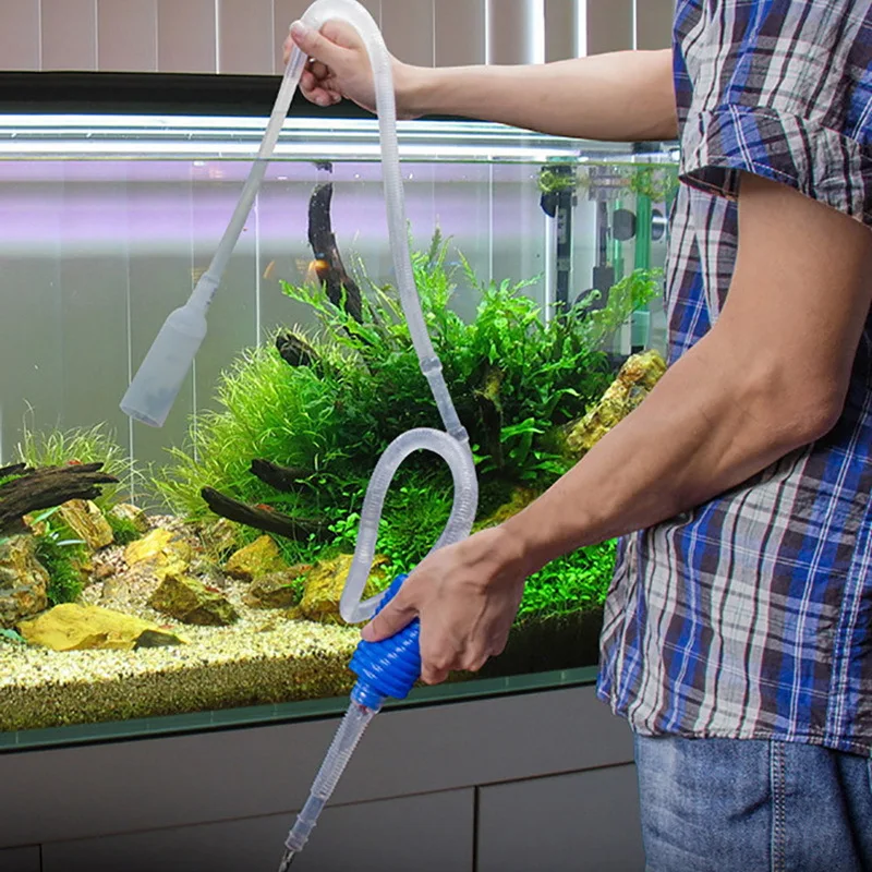 Marine Aquarium Glass Cleaner - 수족관 사이펀 물고기 탱크 사이펀 진공