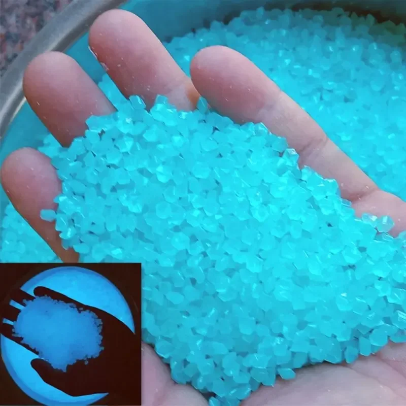 Aquarium Marine Stone - 1000pcs 어두운 자갈 돌에 3-5mm 빛나는