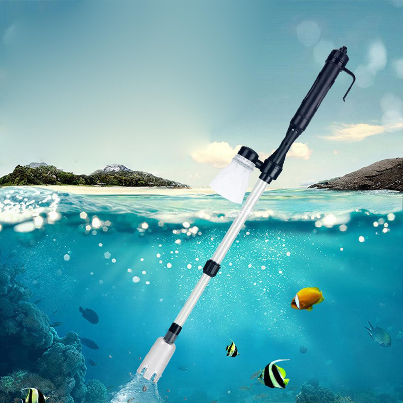 전기식 수족관 자갈 청소기 어항 진공 사이펀 물 교환기 - Aquarium Marine Sand 리뷰 및 가격