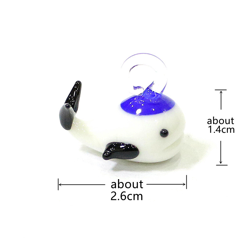 일본풍 미니 유리 고래 펜던트 귀여운 해양 동물 참 D - Marine Aquarium Japan 리뷰 및 가격
