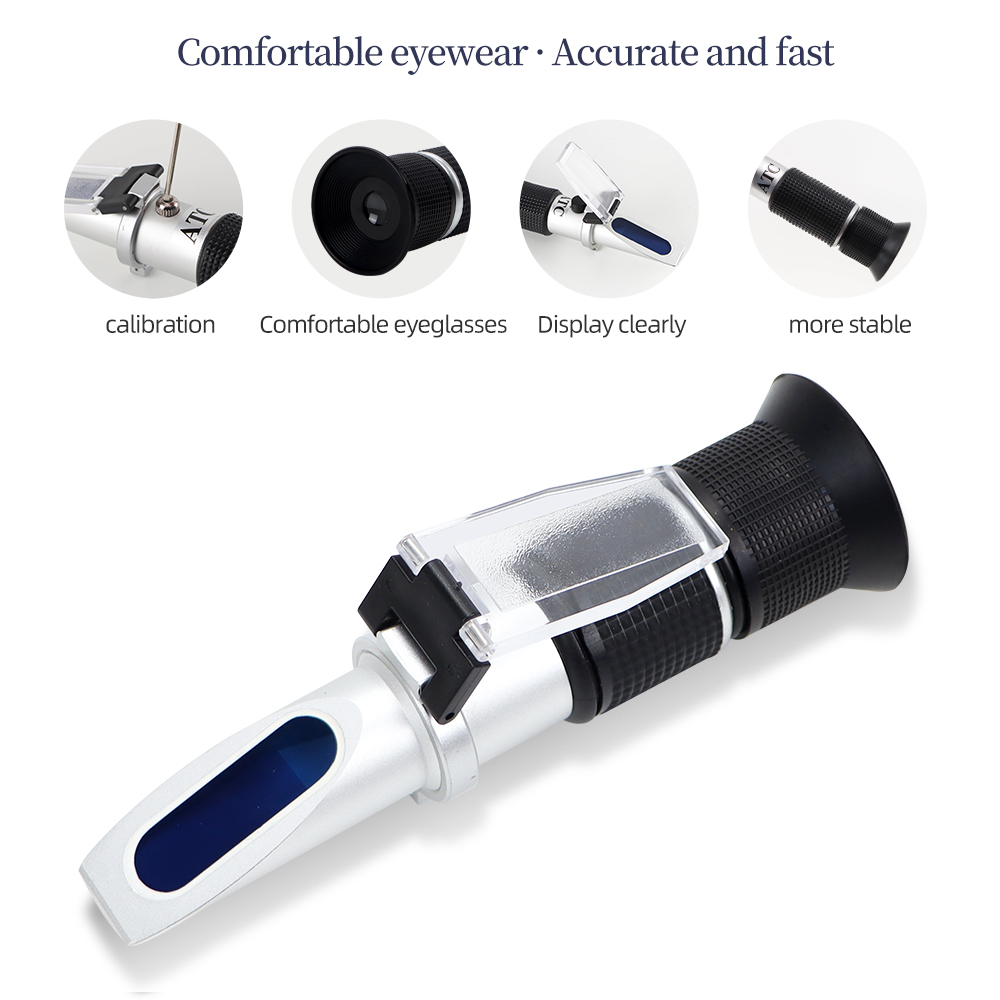 ATC 굴절계 해수 염분 측정기 0-28% 염수 농도  - Marine Aquarium Water Analyzer 리뷰 및 가격