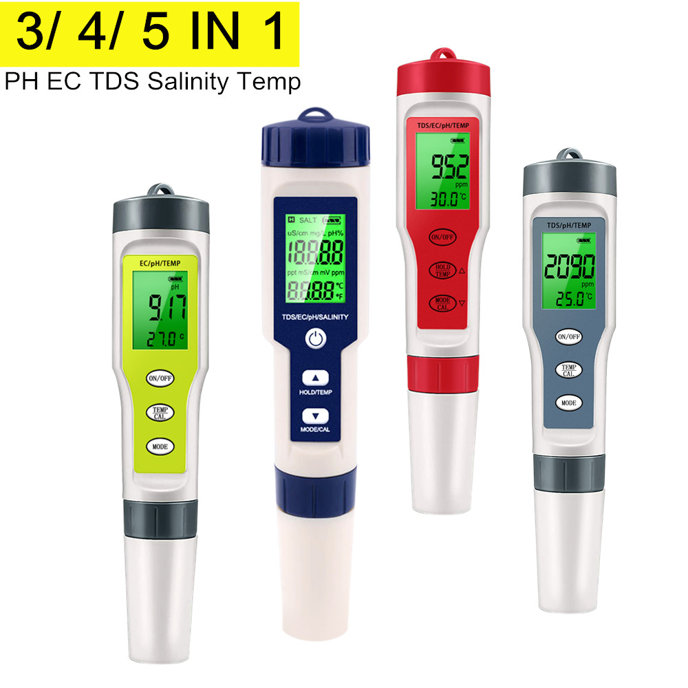 디지털 수질 측정기 TDS PH 측정기 PH/TDS/E - Marine Aquarium Water Analyzer 리뷰 및 가격