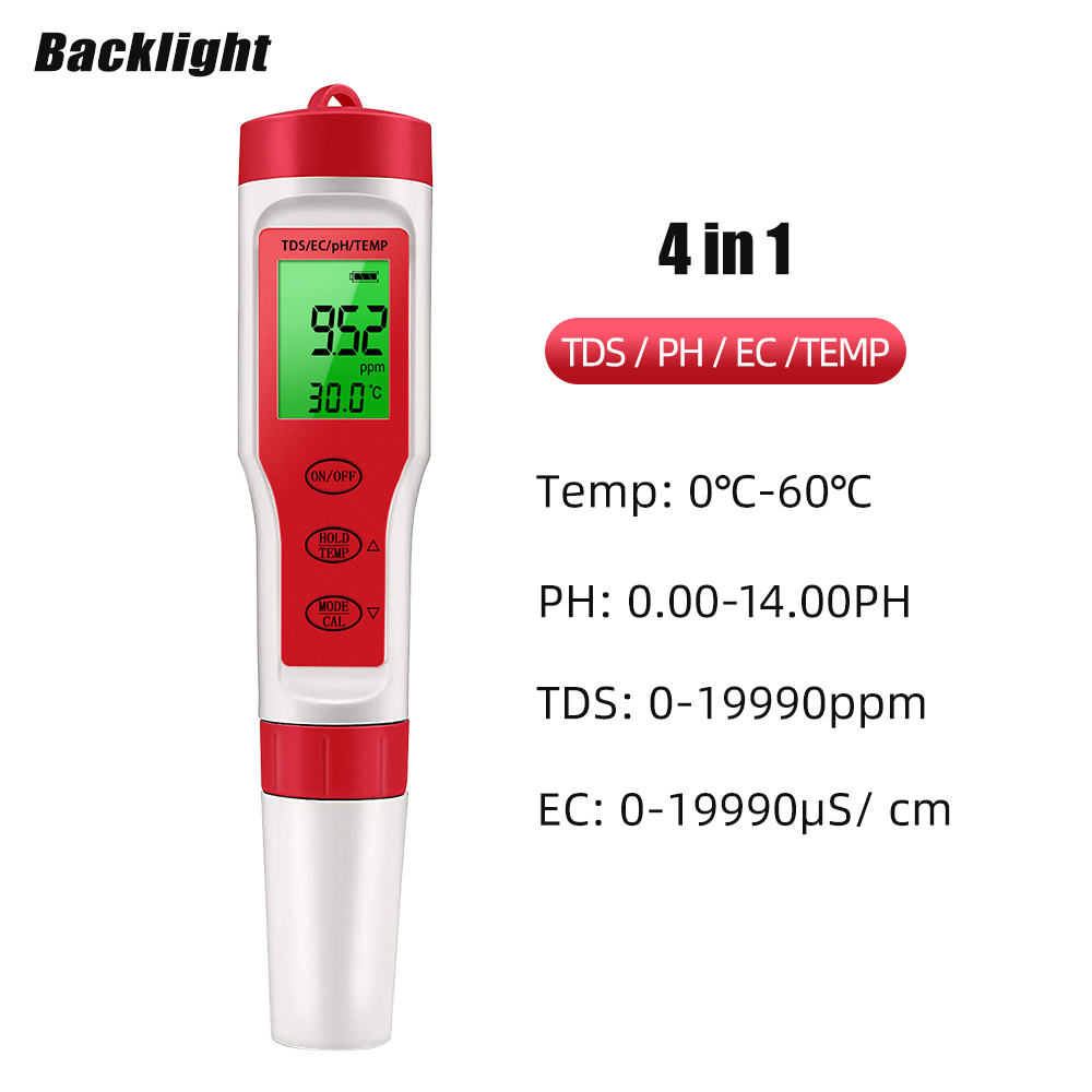 디지털 수질 측정기 TDS PH 측정기 PH/TDS/E - Marine Aquarium Water Analyzer 리뷰 및 가격