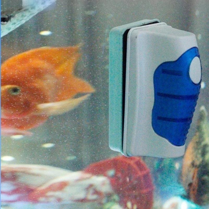 어항 유리 스크래퍼 클리너 플로팅 자석 어항 브러시 조 - Marine Aquarium Glass Cleaner 리뷰 및 가격