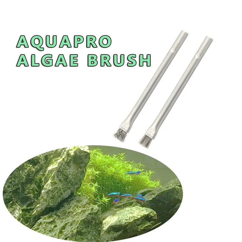 Aquapro 조류 브러시 청소 브러시 ​​물고기 탱크 - Marine Aquarium Glass Cleaner 리뷰 및 가격