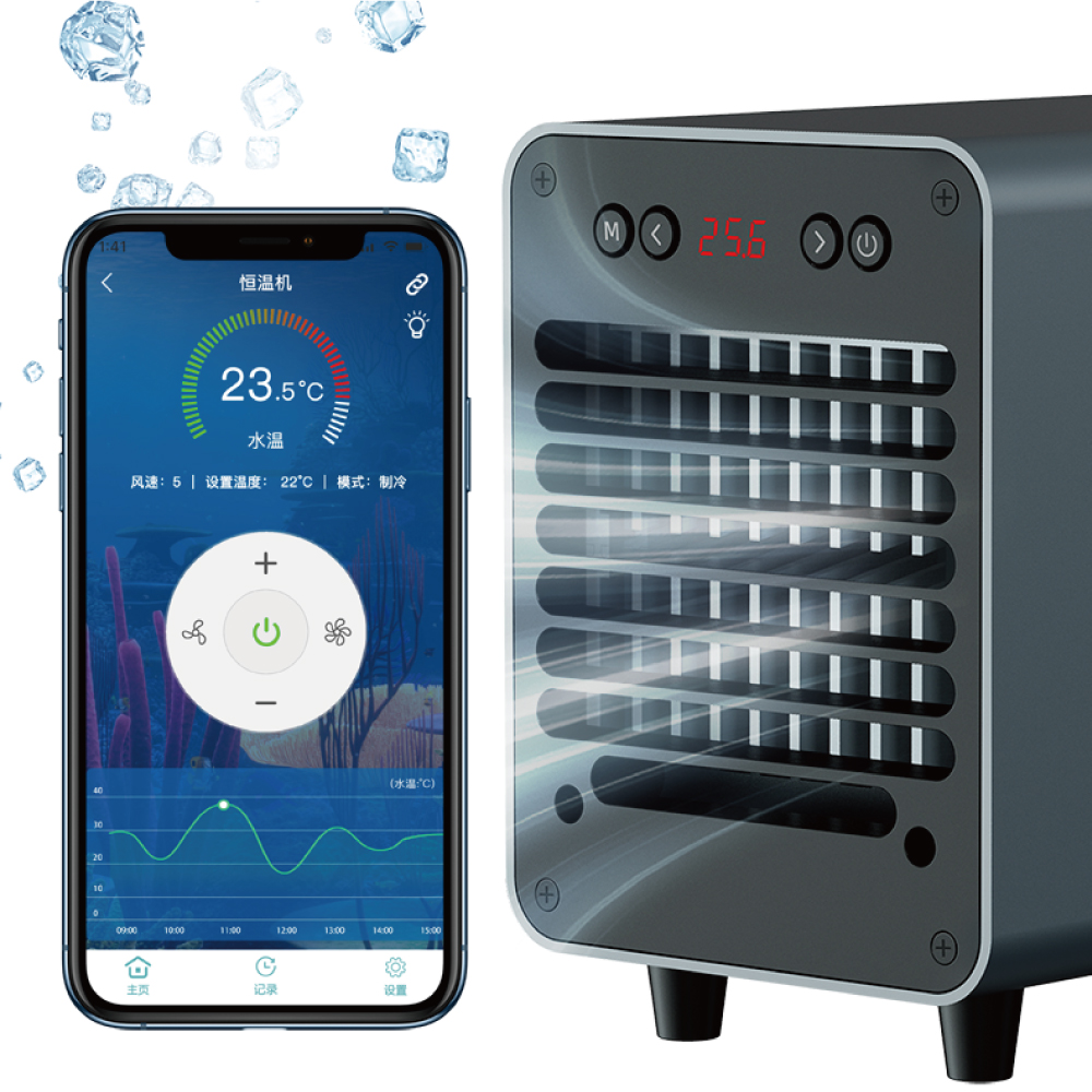 공장용 수족관 냉온기, 담수 및 해수 어항용 일정 온도 - Marine Aquarium Chiller 리뷰 및 가격