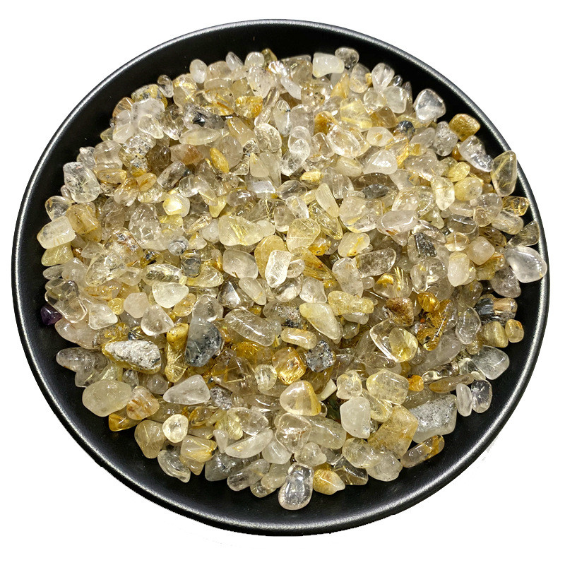 천연 석영 루티드 텀블드 스톤, 수족관 C789 천연석 - Aquarium Marine Stone 리뷰 및 가격