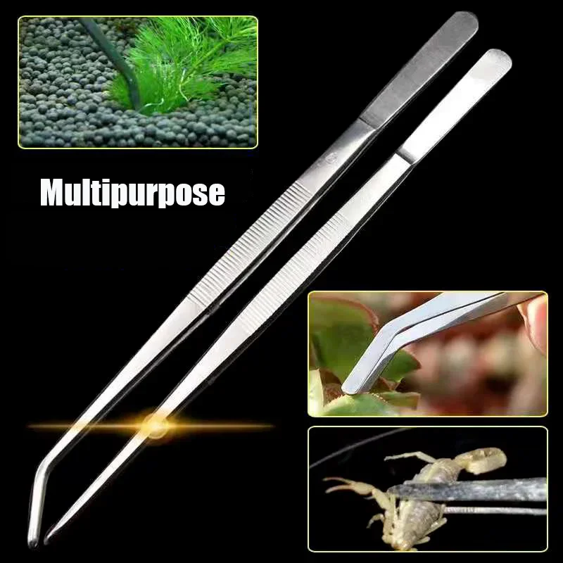 48cm 스테인레스 스틸 족집게 물고기 탱크 수생 식물 - Marine Aquarium Glass Cleaner 리뷰 및 가격