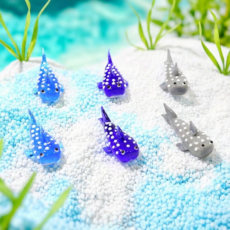 미니어처 유리 상어 피규어 귀여운 해양 동물 조각상 장 - Marine Aquarium Japan 리뷰 및 가격